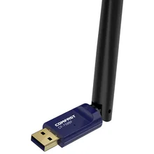 Comfast USB 2,0 650 Мбит/с Dual Band Беспроводной Вай-Фай адаптер приемник для док-станции сети LAN Карта ПК Bluetooth 4,2 приема и передачи карты