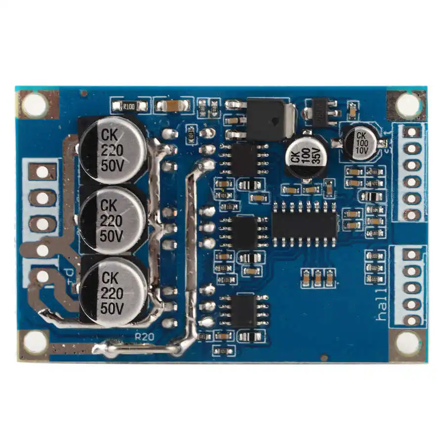 pour petits moteurs et grands moteurs carte de commande Hall BLDC LJ Contrôleur de moteur sans balais SALUTUYA DC 12V-36V 15A 500W