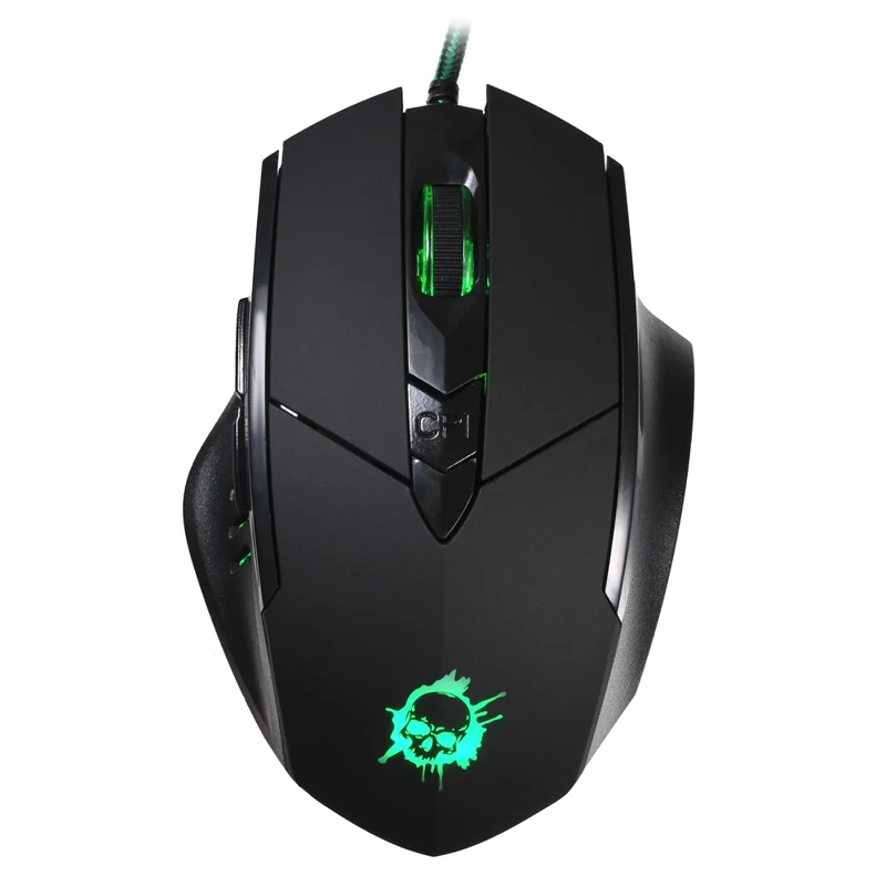 Мышь OKLICK 815G INFERNO, проводная, USB, черный