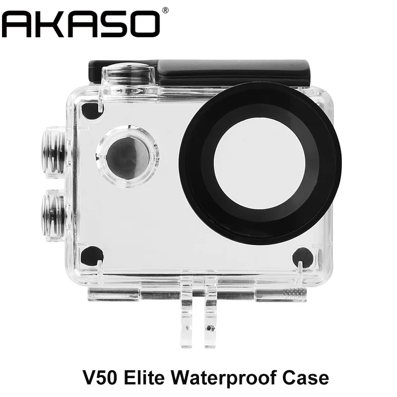 4K действие водонепроницаемый чехол для фотокамеры для AKASO V50 Элитная Спортивная Подводная камера 30 м защитный корпус Чехол хорошего качества