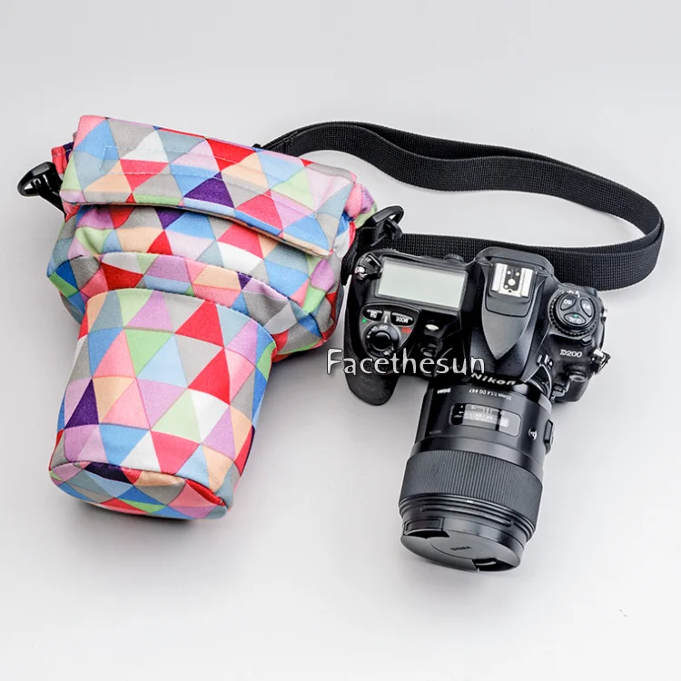 Camera travel shoulder pig bag 09