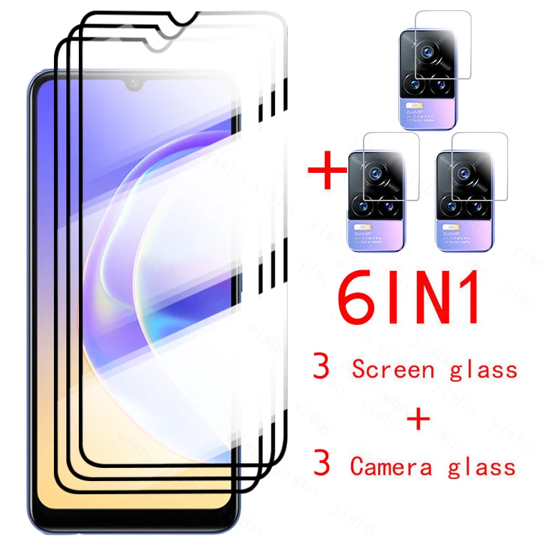 Protective glass For Vivo V21e 21e V21 5G V21 4G Screen Protection Film For vivi v21e v21 e v21 Camera Lens HD Tempered Glass mobile protector Screen Protectors