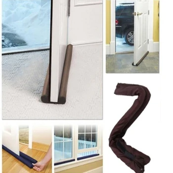 

Door Draft Stopper Double Sided Draft Guard Sound Proof Blocker Cold Air Stopper