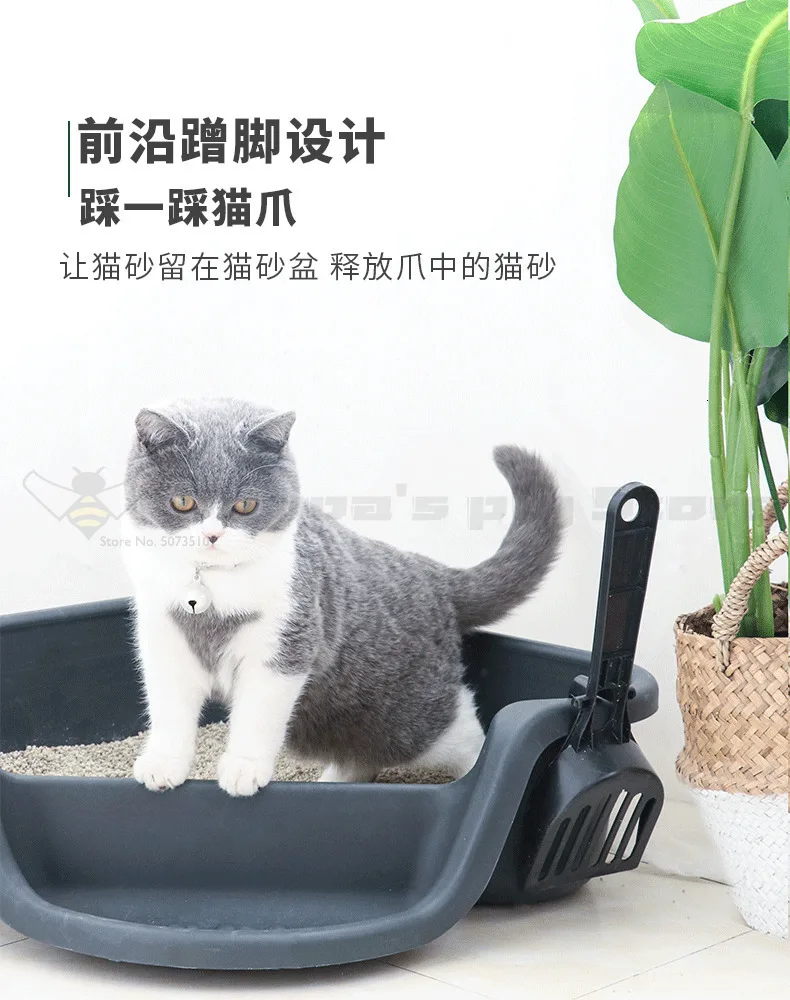 1 кошачий песочный горшок полузакрытый очень большой открытый кошачий Туалет