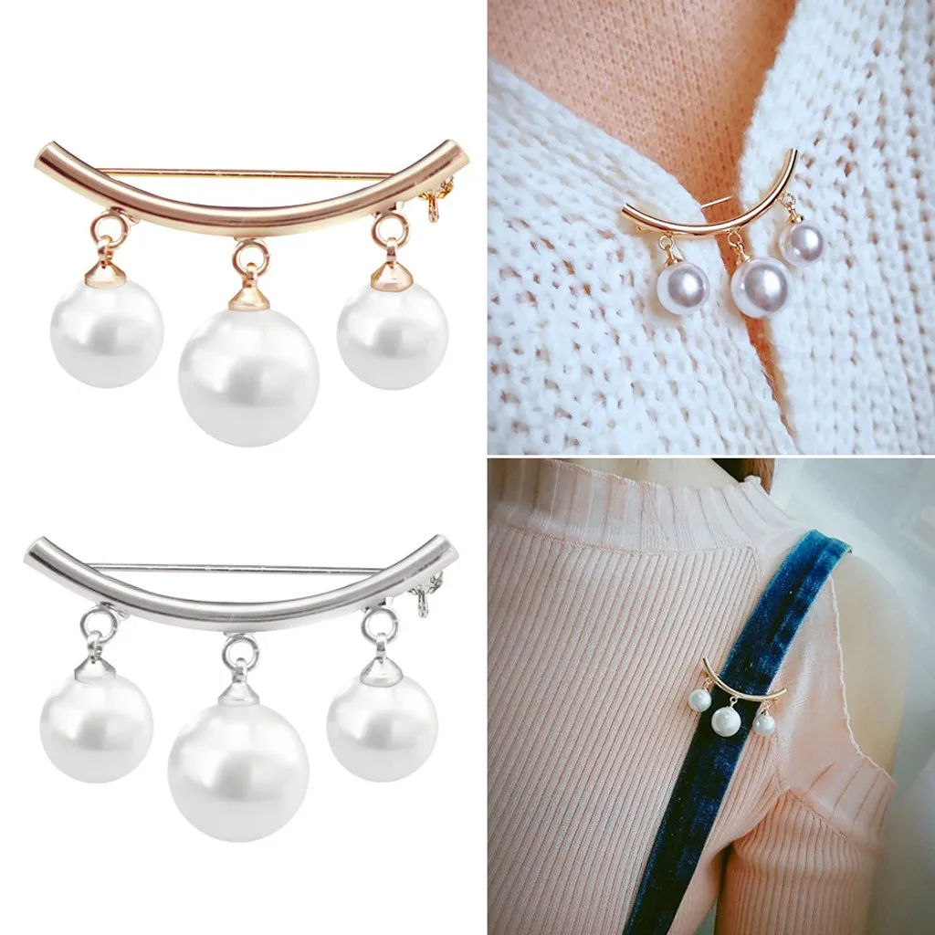 Lady Pins And Brooch Vintage Pearl Crystal Rhinestone Cc Brooches Pin Channel Buckle Large Broche For Women | Украшения и