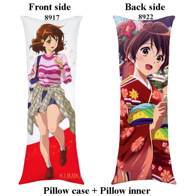 pillow Аниме hibike! Euphonium подушка для тела с мультяшным рисунком Oumae Kumiko Kousaka Reina Длинная Подушка, включая внутреннюю - Цвет: pillow