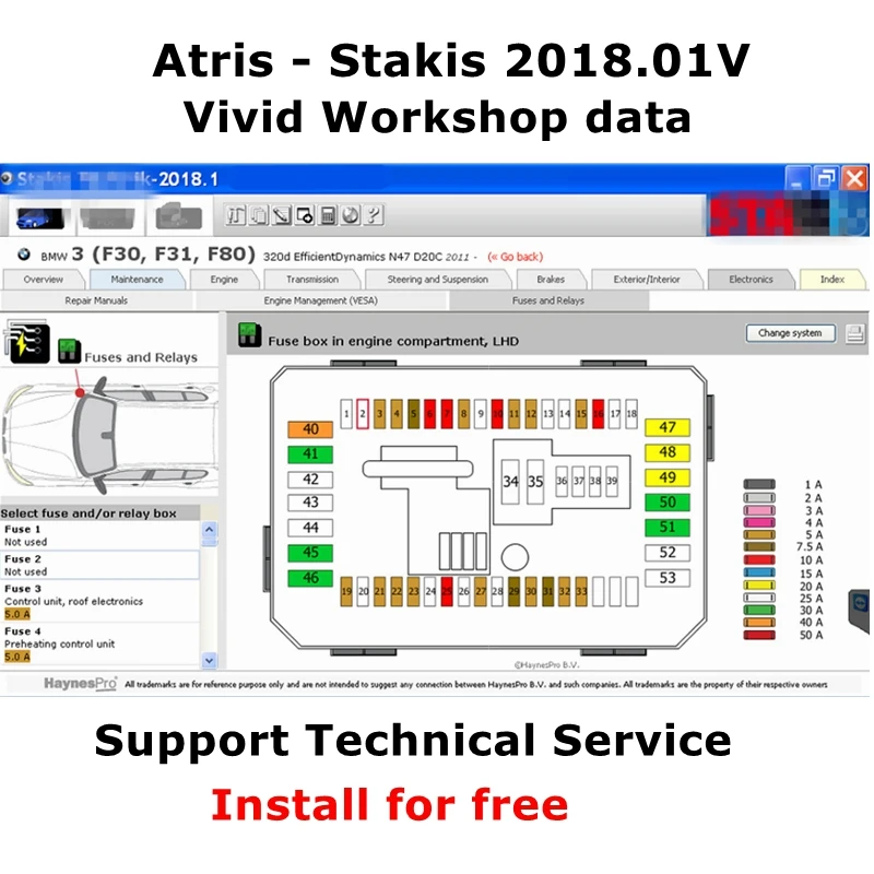 2021 chegada quente automotivo vívida oficina dados 2018.01v( (atris-technik) europa reparação software atris peças catálogo vívido 2018