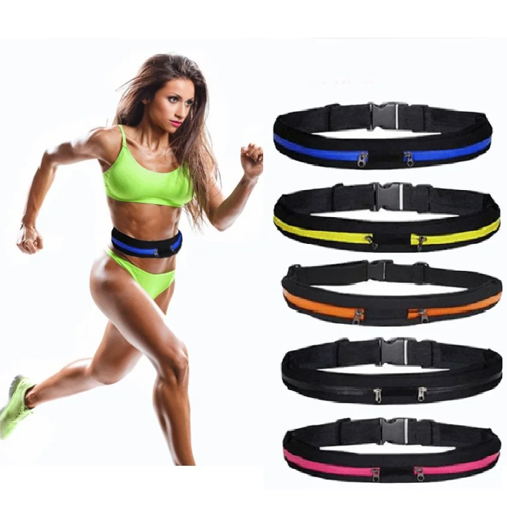 Sports Bag Running Waist Pocket Outdoor Jogging Cycling Waterproof Adjustable Anti-theft Pack Sport Belt | Спорт и развлечения
