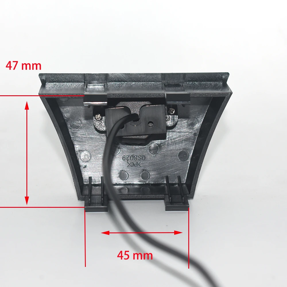 ZJCGO CCD HD камера с логотипом для парковки, камера ночного видения, водонепроницаемая, положительная, для Ford Kuga Escape C520 2012