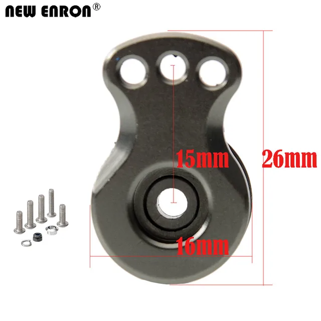 Alloy 25T 15/18/21.5MM Adjustable Servo Saver Arm Strength Steering Gear Protection Unloading Design for Output Shaft Hi-Torque