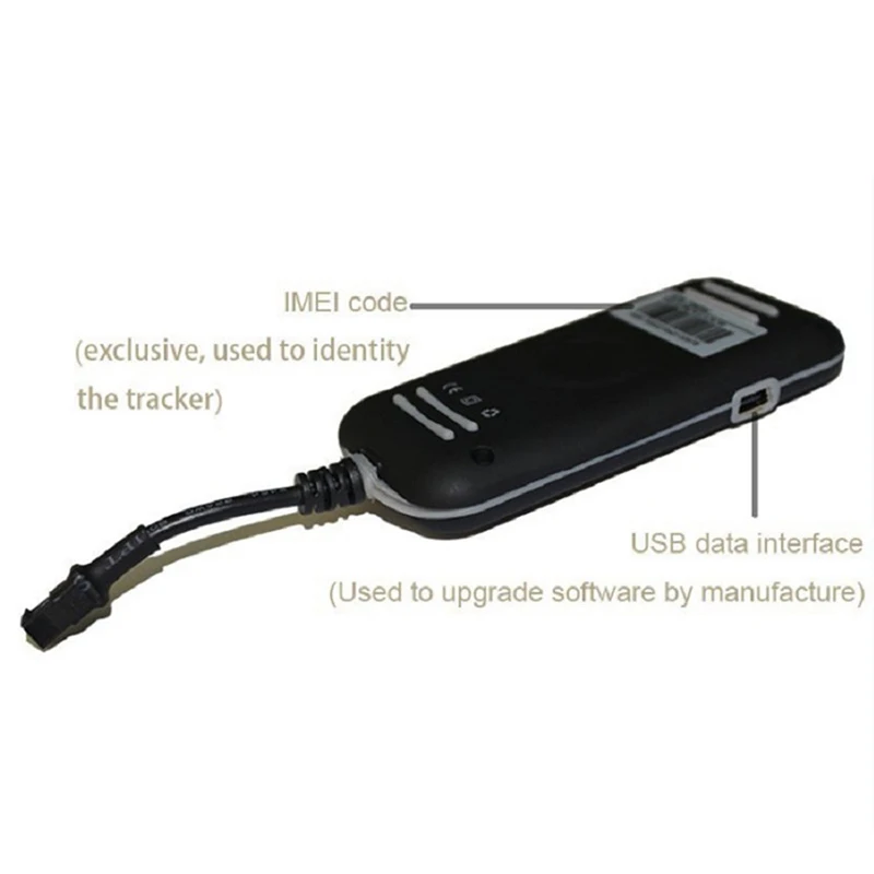 GT02A миниатюрный Интеллектуальный трекер GT02A gps трекер мотоцикл автомобиль gps Противоугонный автомобильный трекер gps+ GSM Встроенная антенна