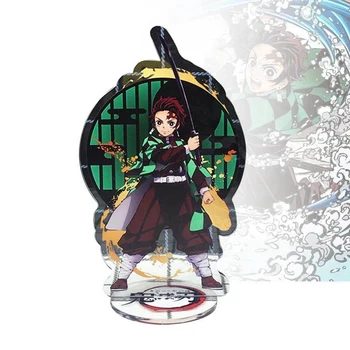 

Demon Slayer Kimetsu no Yaiba Tanjirou Nezuko Giyuu Zenitsu Acrylic Stand Figure Desk Decor Collection Model Toy Doll Gift
