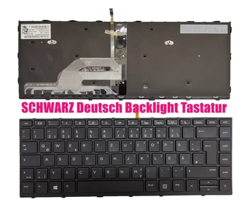 

German Backlight keyboard for HP Probook 430 G5/440 G5/445 G5 Black frame L01071-041