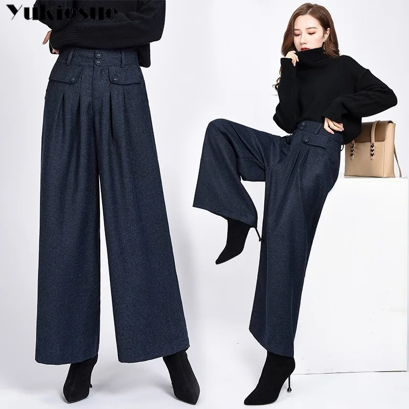 2020 Winter Warm Wool Women's Pants 