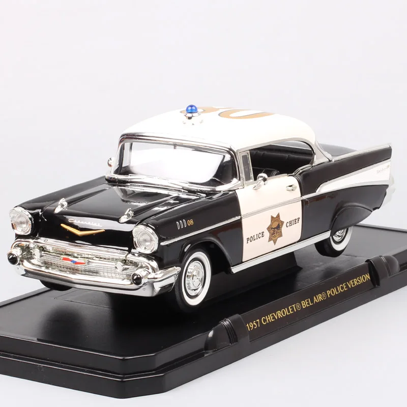 1/18 большой автомобиль классический старый GM 1957 CHEVROLET BEL AIR Хардтоп Литые и литые