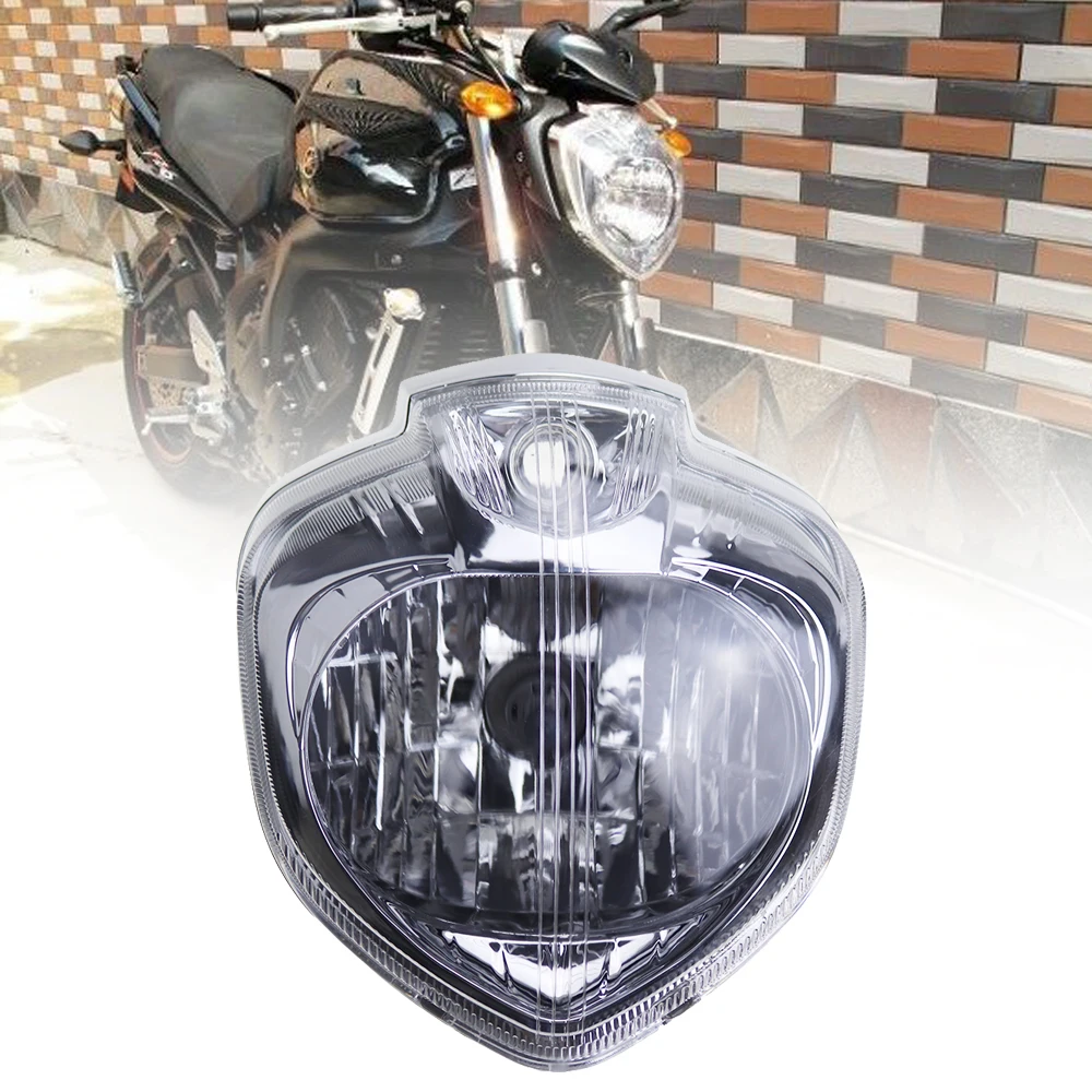 Для 2004-2009 Yamaha FZ6 FZ6N FZ 6N FZ-6N 04 05 06 07 08 09 мотоцикл фар головного света лампы фара в сборке Корпус комплект