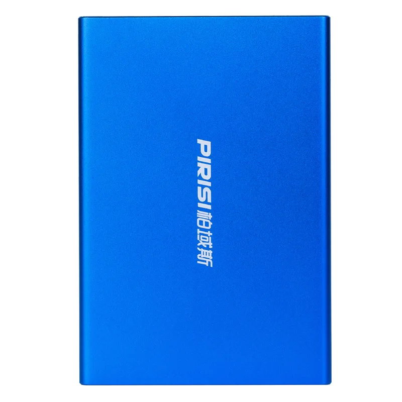 PIRISI портативный внешний жесткий диск Disco duro externo USB3.0 Disque dur externe для PC, Mac, Tablet, Xbox, PS4, tv box - Цвет: PIRISI-616i-Blue