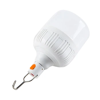 

USB Rechargeable Smart Light LED Bulb Lamp Bulb Indoor Outdoor Market Lighting Tent Auto Dusk To Dawn