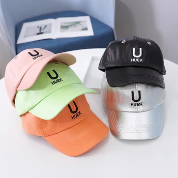 

Baby boy and girl hats Children's baseball caps 2020 Korean spring and summer new reflective sun hat casual kids snapback
