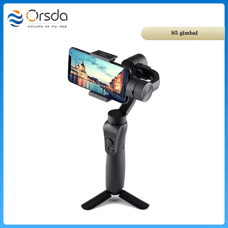 Orsda S5 3-осевой переносной карданный стабилизатор для смартфонов экшн Камера с