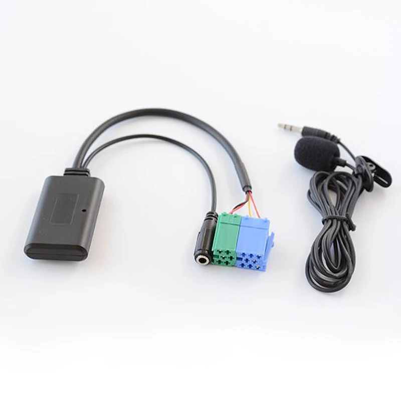 Biurlink Bluetooth музыкальный аудио кабель микрофон громкой связи адаптер ISO для Fiat Grande Punto Alfa Romeo после 2007 для VISTEON