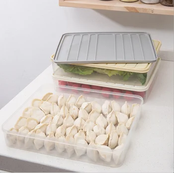 

2020 New Arrival Home Storage Box Transparent Food Grains Beans Sealed Container Kitchen Food Organizer Storage Boxes Bins