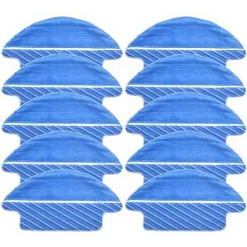 

New 10Pcs Fabric Mop Inserts for Conga 3090 Series Robot Vacuum Cleaner Accessories Fabric Mop Insert Kit