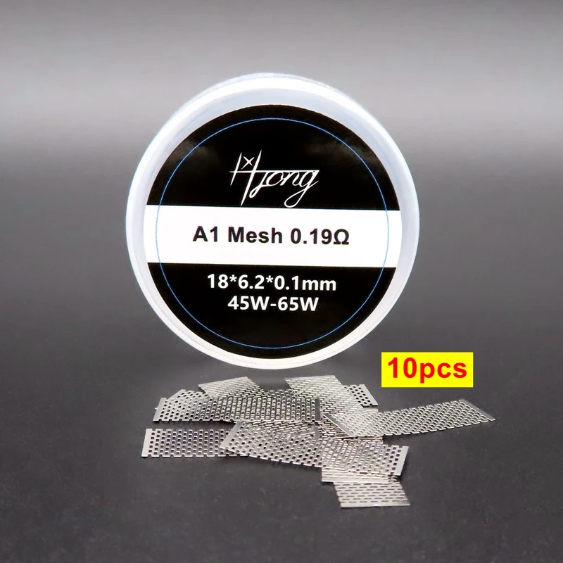 10 шт./лот профиль M RDA RDTA сетчатые стильные катушки A1 Ni80 нагревательная Катушка