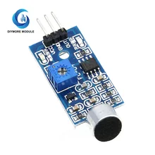 

Microphone Sound Detection Sensor 3 Pin Digital Ouput Intelligent Voice Operated Switch Detect Module for Arduino Smart Home