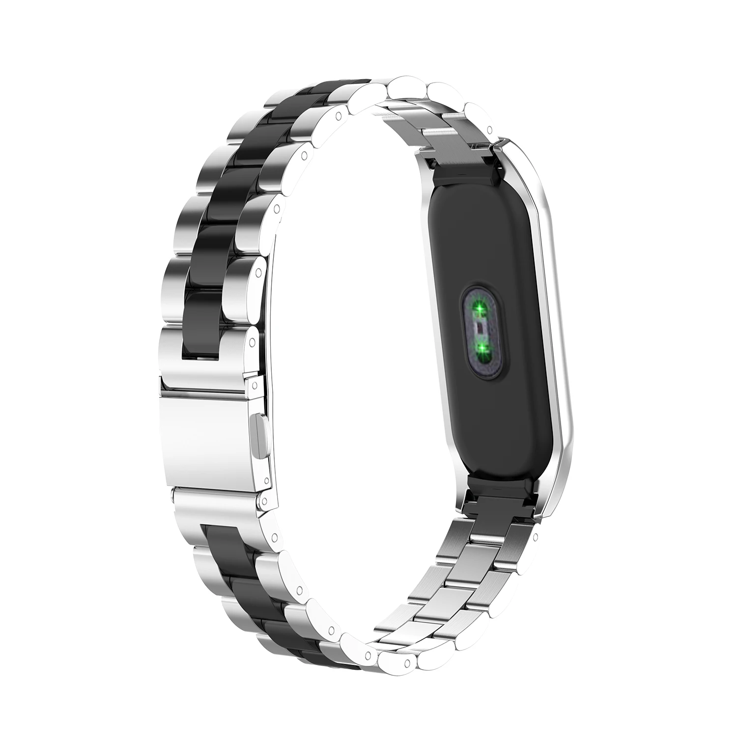 Браслет из нержавеющей стали для mi Band 4 3 сменный металлический ремешок наручные браслеты mi Band 3 ремешок для Xiaomi mi band 4+ металлический корпус