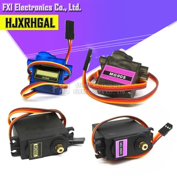 

SG90 MG90S MG995 MG996 Servo Metal Gear for Model Helicopter Boat For Arduino UNO DIY
