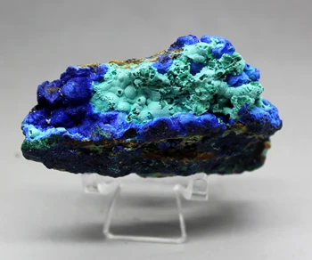 

65g Natural azurite and malachite symbiotic mineral crystal specimens Stones and crystals from China