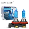 2x Super Bright Halogen Bulbs H1 H4 H7 H8 H11 9005 HB3 9006 HB4 100W 12V 5000K Car Headlight Fog Lights Driving Lamp White 1