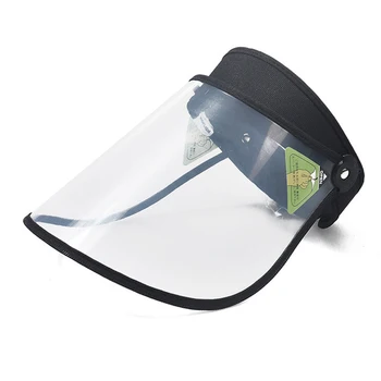 

1pc Outdoor Face Visor Mask Clear Flip Up Rose Red/Purple/Blue/Navy/Black Color Full Face Shield Protection Work Guards
