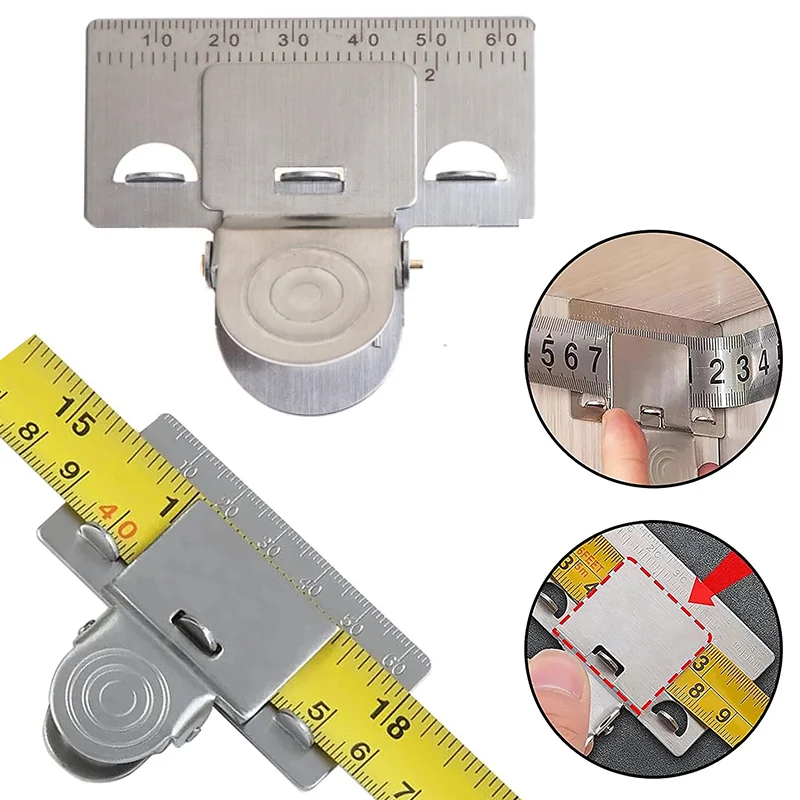 Tape Measure Locator Home Tool Measuring Tape Clip Precision Tape Measuring Tool Tape Measure