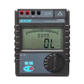 ETCR3460B 5000V,0.1Mohm - 400Gohm ,AC/DC0V-750V high performance hv insulation r