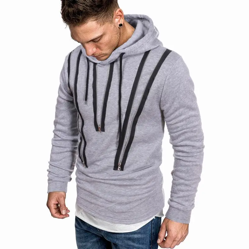 

E-BAIHUI Men's Fall New Style Hoodie Casual Fashion Personality Hooded Sweatshirt 5 Colors