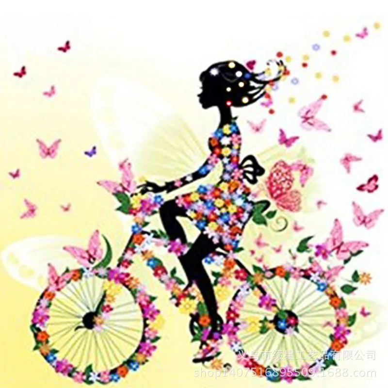

Flower Fairy Ride Diamond Painting DIY Resin Full of Crystals Manufacturers Direct Selling Recruitment Agent Support on Behalf