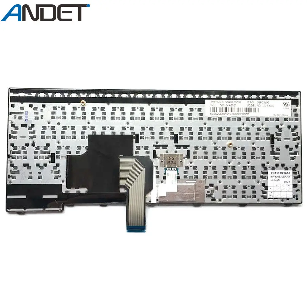 Для lenovo ThinkPad E450 E450C E455 E460 E465 английская клавиатура 04X6101 04X6141 04X6181