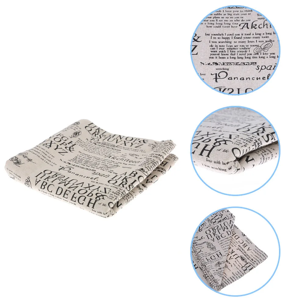 8 Cotton& Linen Table Cloth Rectangle Dust-proof Tablecloth Coffee Dinner Table Cover for Home/Restaurant 100*140cm - Color: 8