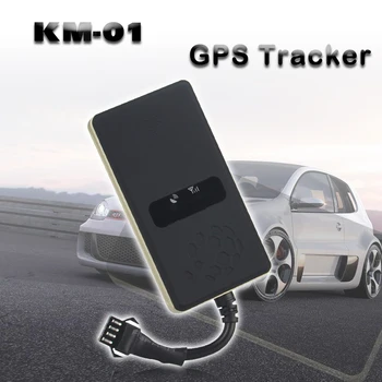 

GPS Vehicle Tracker KM-01 Real-Time Tracking device Cut Off/open Oil Engine Remotely Blind area uploading data Geo-Fence