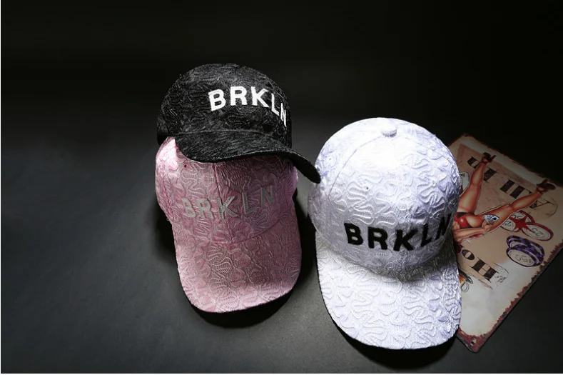 2020 Новое прибытие высокое качество Летняя мода snapback Кепка кружева жаккард для