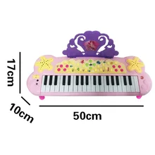 Океаны музыкальная Модель Электронная клавиатура Мультфильм образовательный микрофон мультфильм Начинающий раннее образование детская песня мульти-развлечение