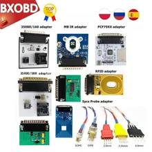 Adaptateurs de sonde Iprog fonctionne ECU pour ECU in-circuit Xprog/iProg pour adaptateurs de sondes Iprog 5 sans soudure pour Iprog + XPROG