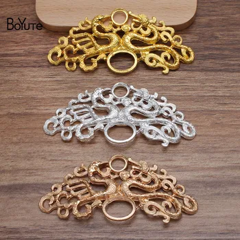 

BoYuTe (5 Pieces/Lot) 40*90MM Dragon Metal Alloy Materials Factory Direct DIY Handmade Hair Jewelry Accessories