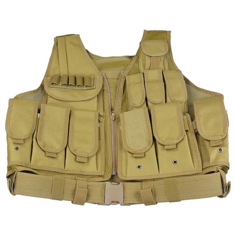 

Outdoor Polyester War Game Hunting Vest For Camping Hiking Multifunctional Vest