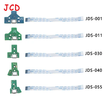 

JCD 50PCS For PS4 Controller USB Charging Port Socket Circuit Board 12Pin JDS 011 030 040 055 14Pin 001 Connector