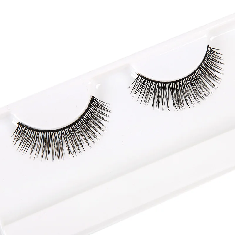 Накладные ресницы ручной работы 2 пары натуральные плотные мягкие длинные