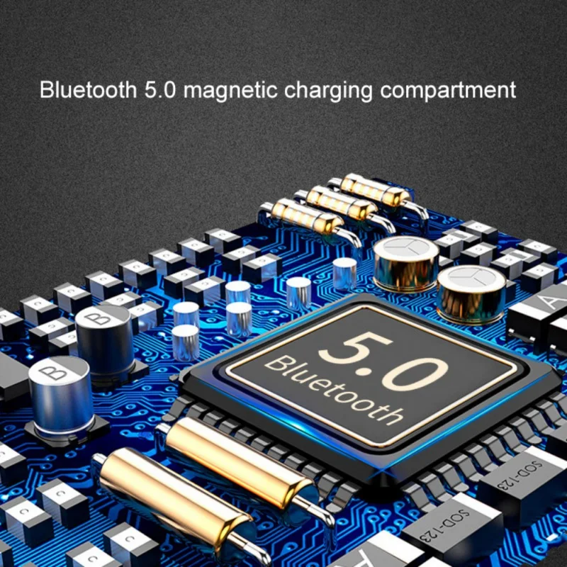 Наушники для Bluetooth 5,0, IPX5 водонепроницаемые потовые пыленепроницаемые портативные беспроводные TWS спортивные наушники аксессуары