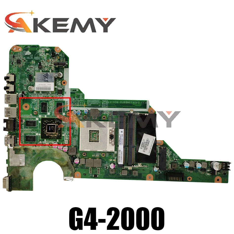 Akemy 680570-501 680569-001 680569-501 для струйного принтера Hp Pavilion G4-2000 G6-2000 G7 ноутбук DA0R33MB6F1